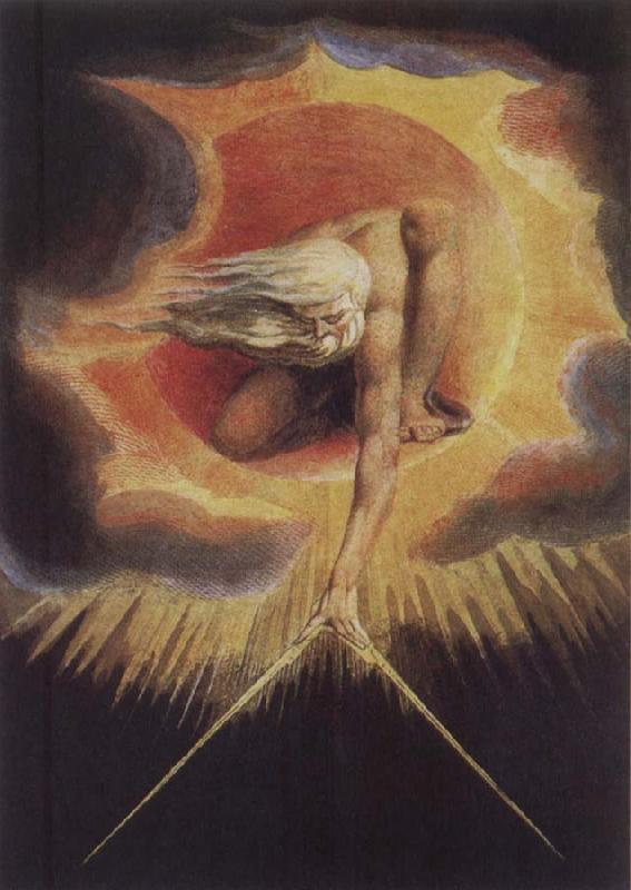 William Blake The Ancient of Days oil painting image
